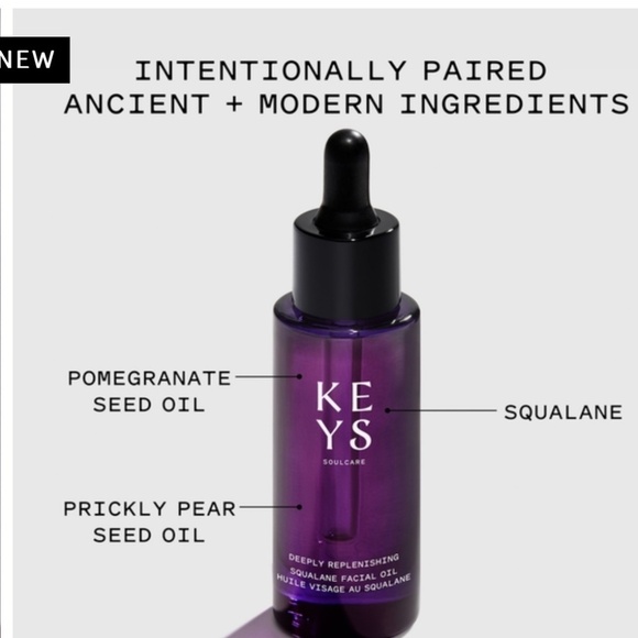 NWT keys DEEPLY REPLENISHING SQUALANE FACIAL OIL - Picture 2 of 4